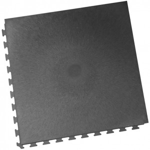 Industrieboden wasserdicht PVC Klickfliese 10 mm dunkelgrau